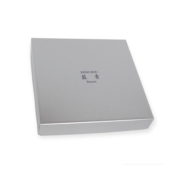Ransei Hasami Ware Kosometsu Ginka Side Plate 18.5cm (7.3 in) – Blue Silver Handmade Japanese Porcelain