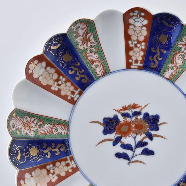 見込菊花紋 楕円 小鉢 ボウル 林九郎窯 和食器 日本製 波佐見焼 古伊万里 (Copy)