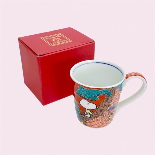 SNOOPY スヌーピー マグカップ 九谷焼 おしゃれ 日本製 かわいい