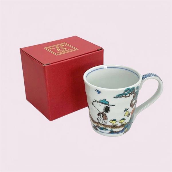 SNOOPY スヌーピー マグカップ 九谷焼 おしゃれ 日本製 かわいい