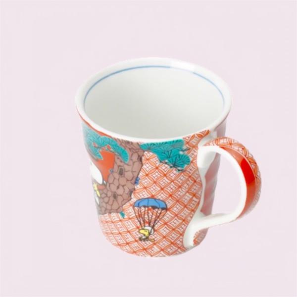 SNOOPY スヌーピー マグカップ 九谷焼 おしゃれ 日本製 かわいい