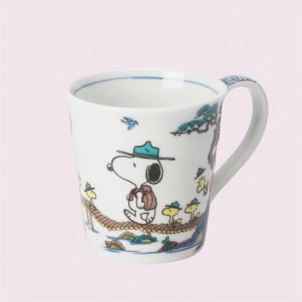 SNOOPY スヌーピー マグカップ 九谷焼 おしゃれ 日本製 かわいい