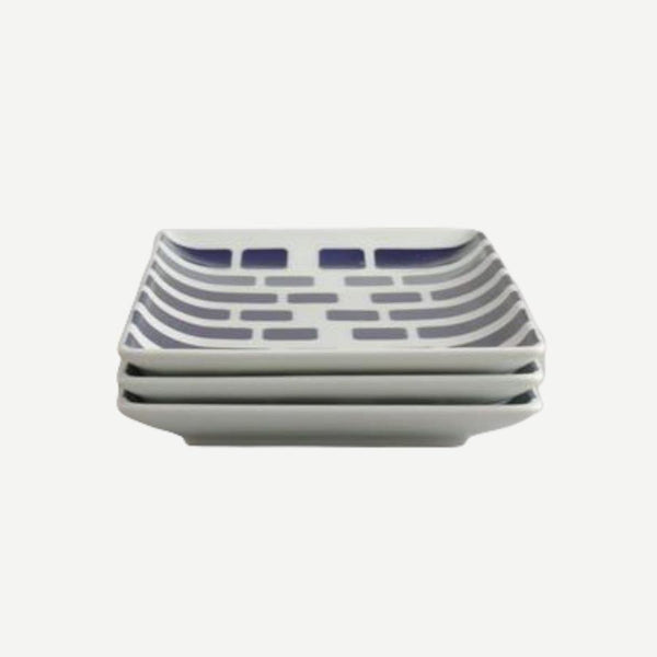 Swatch Sushi Plate, Hasami Ware Porcelain, Made in Japan