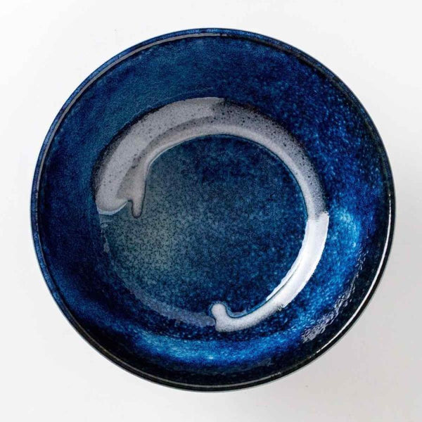 Tamayura Japanese Ramen Bowl, Authentic Mino Ware Porcelain Noodle Bowl, Made in Japan, 53oz, Dishwasher & Microwave Safe, 5 Designs