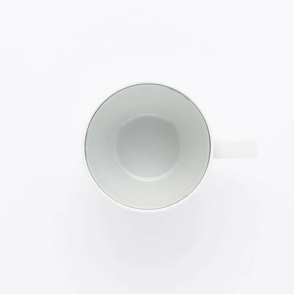 Bloom Japanese Coffee Mug – Bouquet Design, Hand-Painted Hasami Ware Porcelain, 360ml (12.2 fl oz), Made in Japan