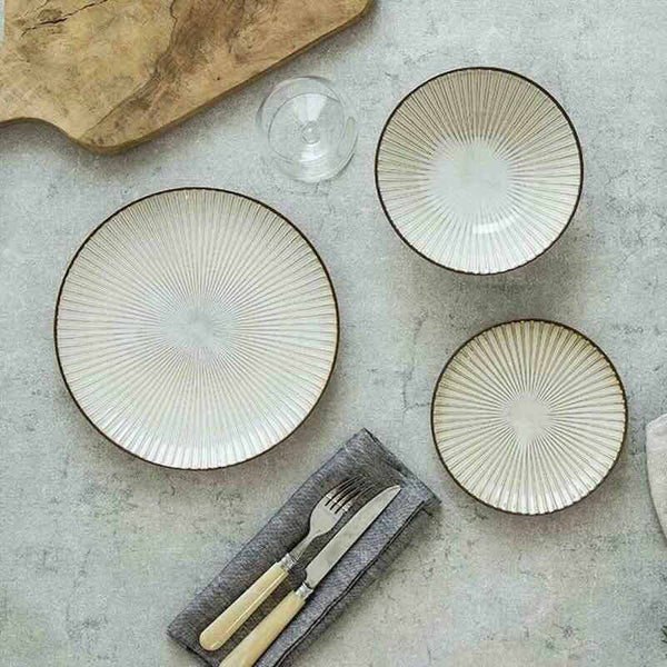 SENDAN Plate 16cm (6.3 in) - Made in Japan, Mino Ware