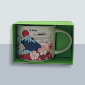 Starbucks Blue Flower Mug - Japan Summer Edition 2023