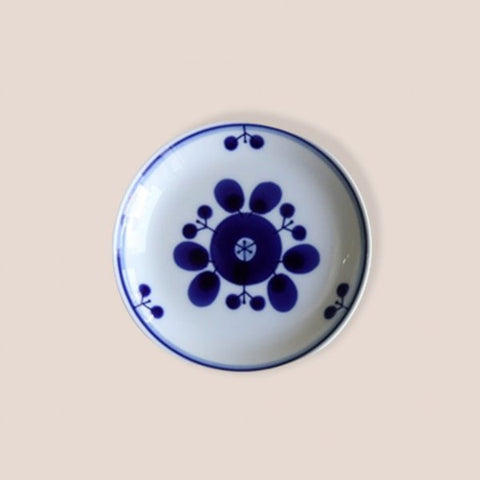 Flower Plate (Extra Small) Bloom ‘Bouquet’ Hakusan Ware (11cm)