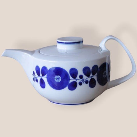 Flower Teapot (Large) Bloom Hakusan Ware (14.0 x 11.0cm)