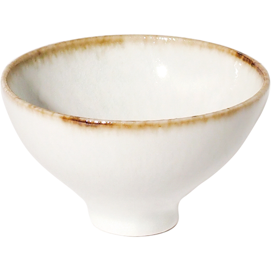 Mino Ware Zen Mini Cup for Aperitif, Sake - White