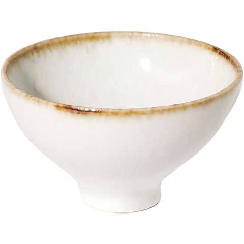Mino Ware Zen Mini Cup for Aperitif, Sake - White